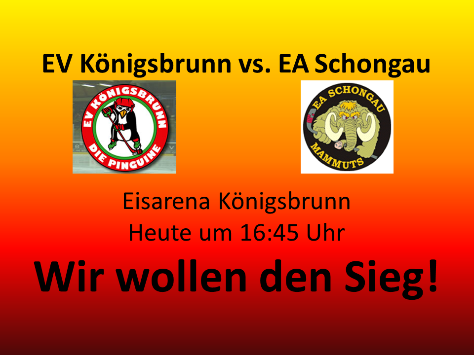 EV Königsbrunn vs